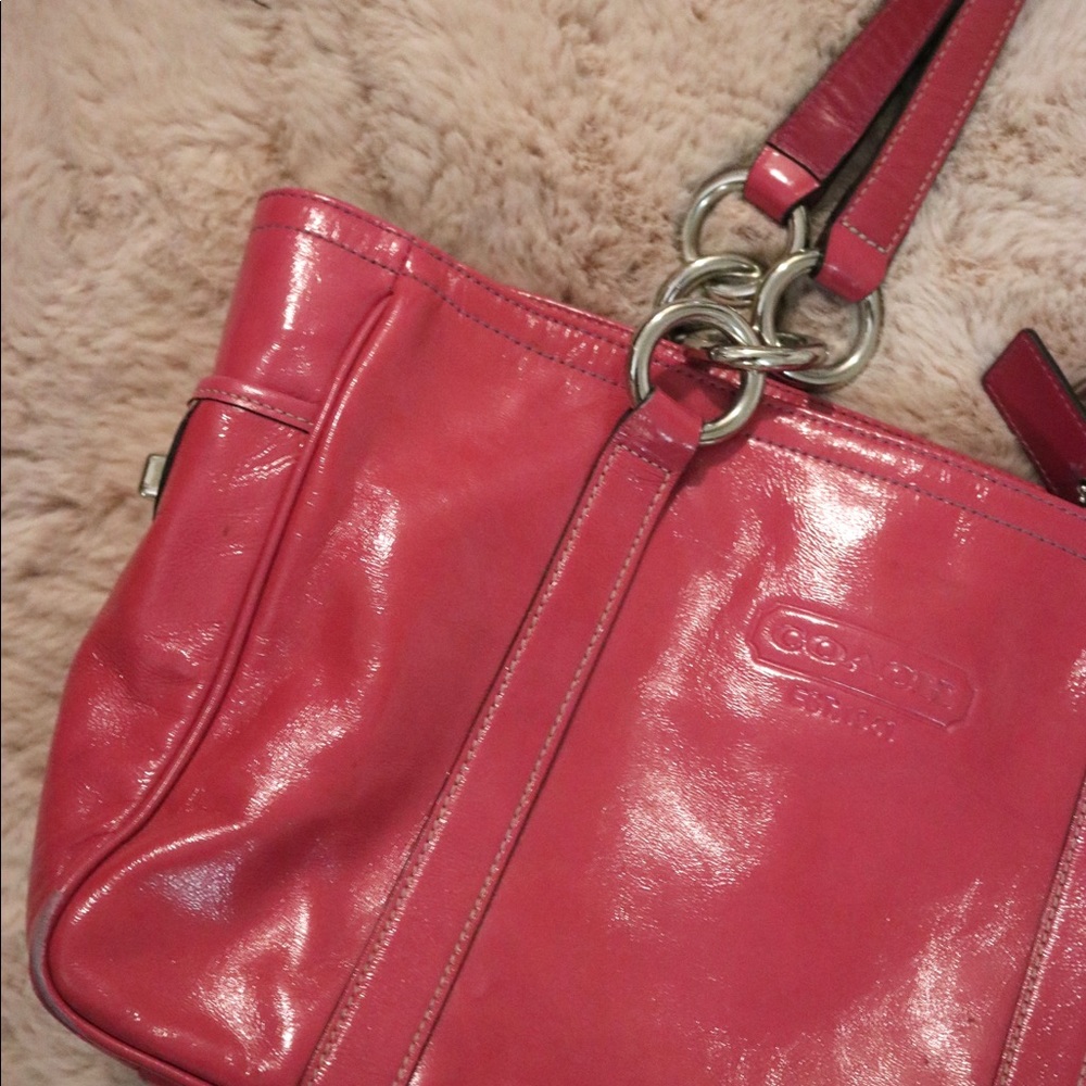 AUTHENTIC PINK VTG COACH BAG